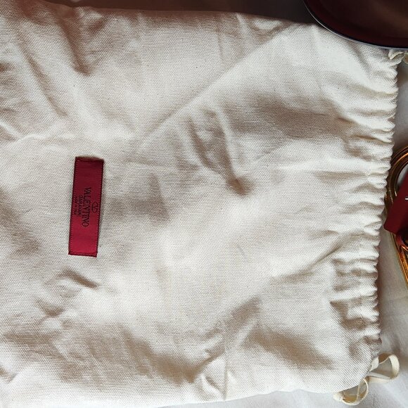 Valentino 70mm Reversible Belt Red/Burgundy main image 5